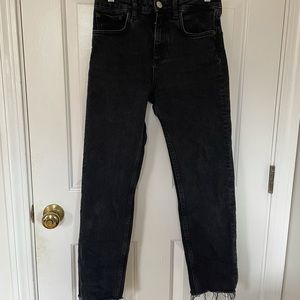 Zara jeans denim black